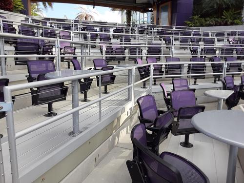 Inter&Co Stadium seating and railings