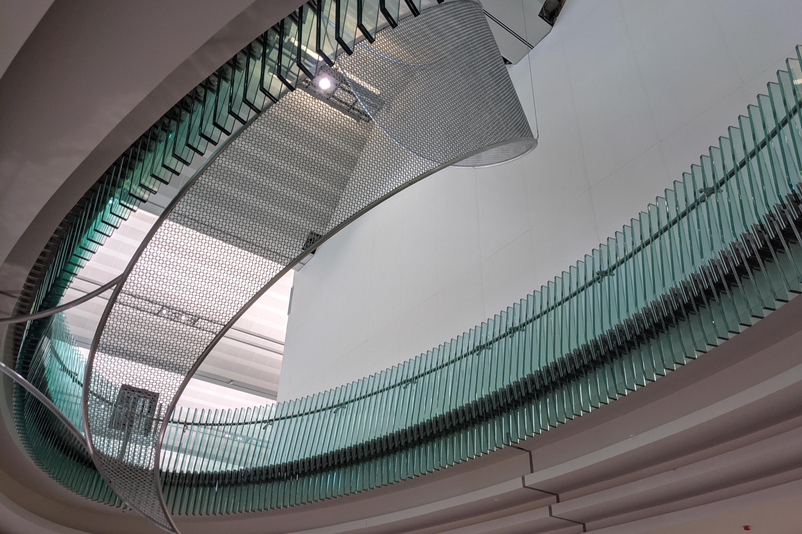 MSP Airport Glass Fins - Aurora Art