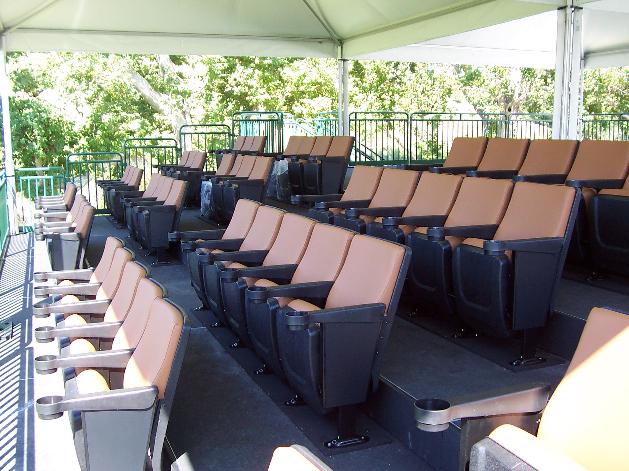 Golf VIP Seating Bleacher