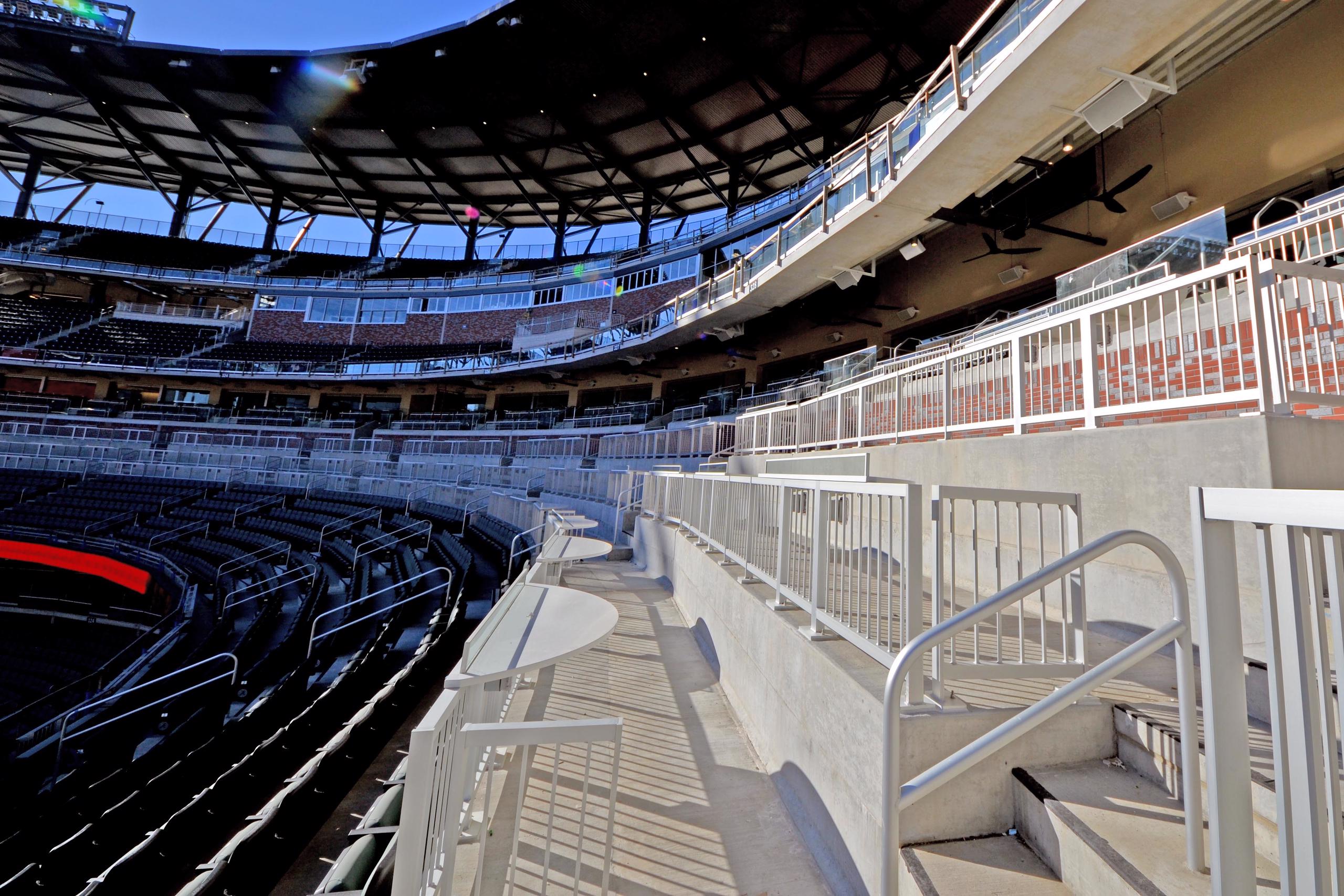 Sun Trust Park - Atlanta Braves Stadium Railings