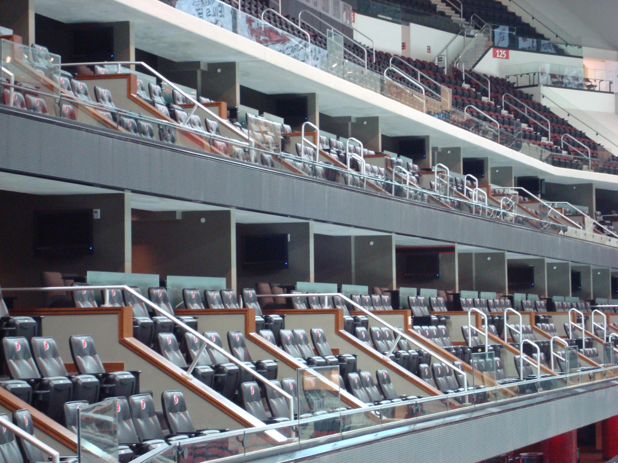 Prudential Center Devils Arena Aluminum Guardrail