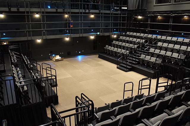 Alabama Center for the Arts Black Box Theater Seating Risers