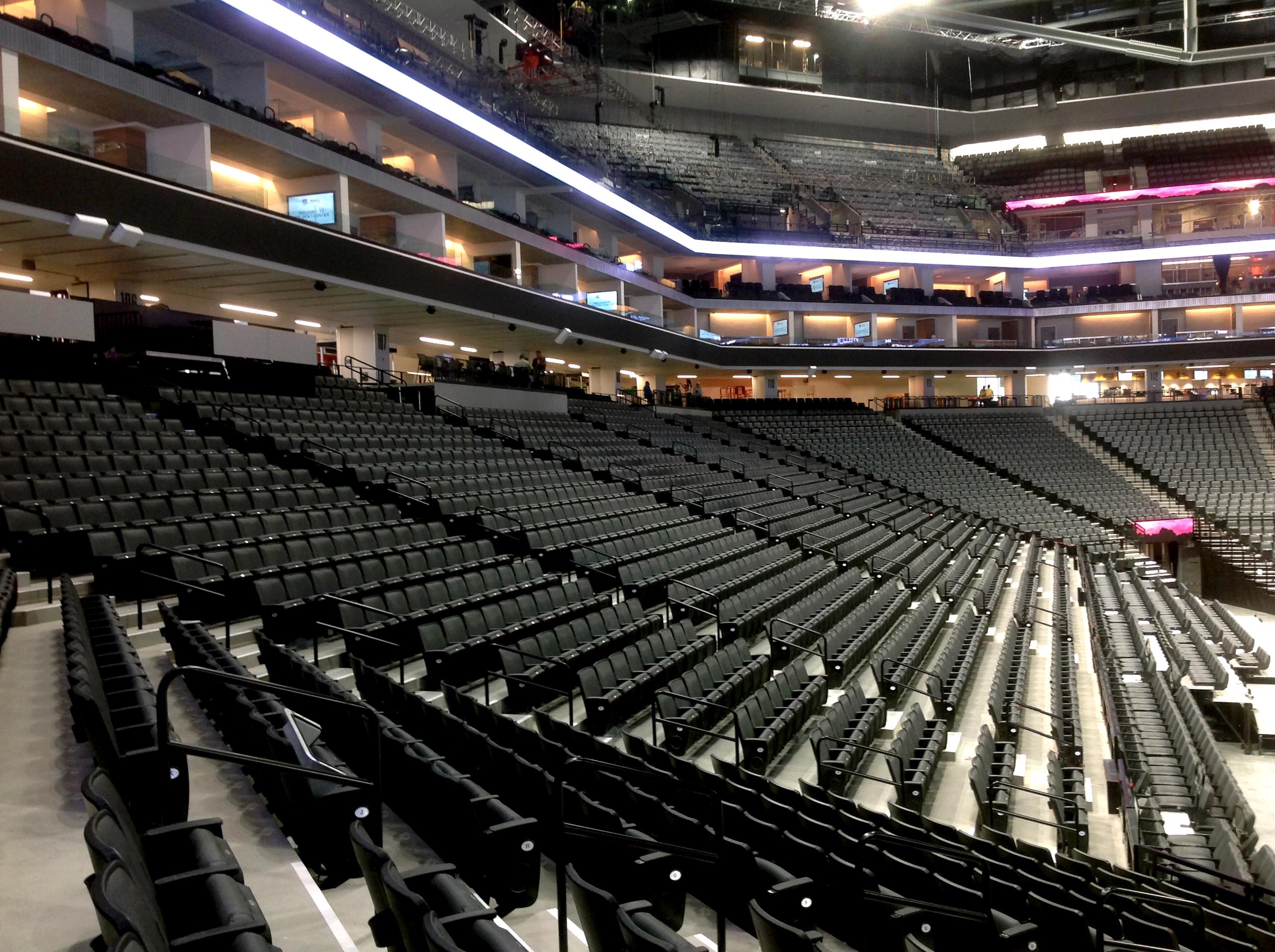 Golden 1 Center Railings