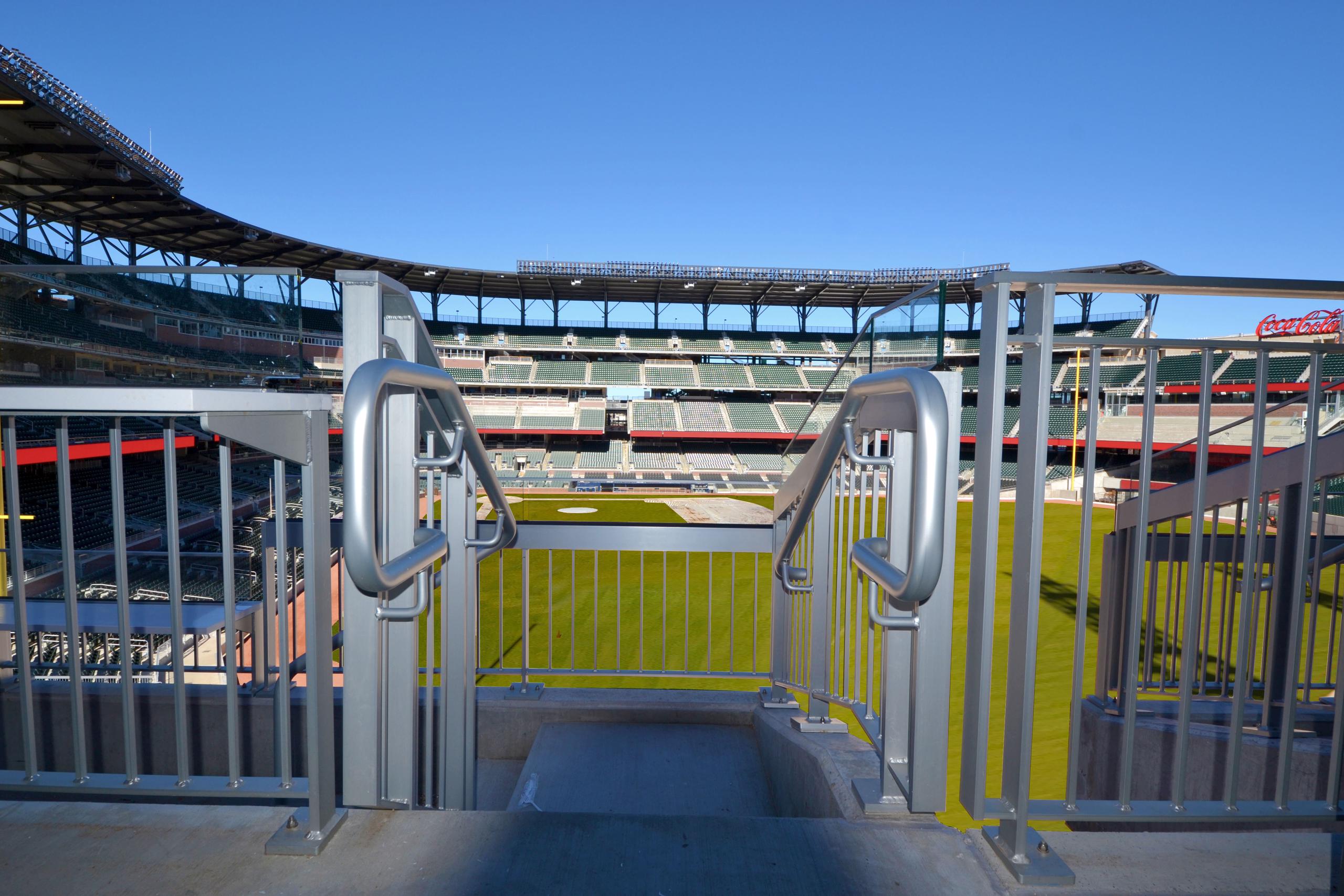 Sun Trust Park - Atlanta Braves Stadium Railings