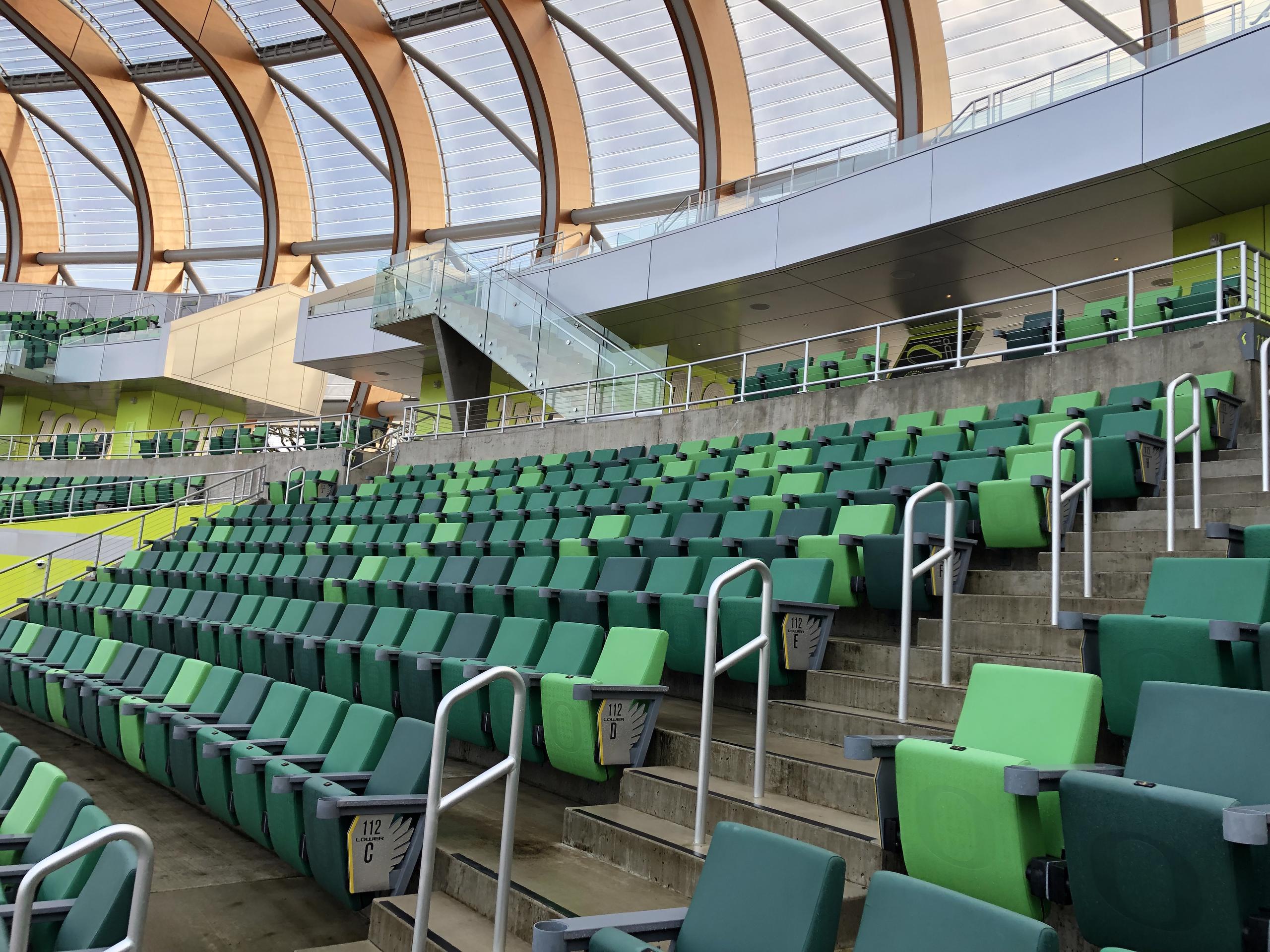 Hayward Field - Seating