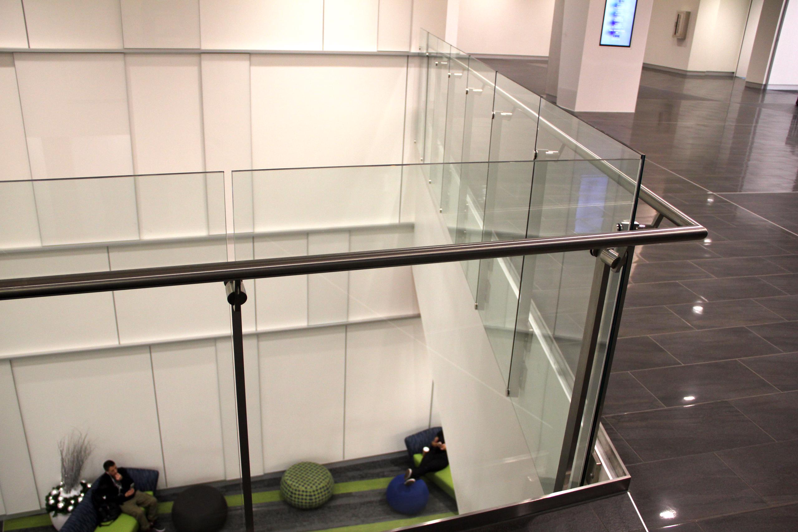 Mayo Clinic Glass Railings Stainless Steel