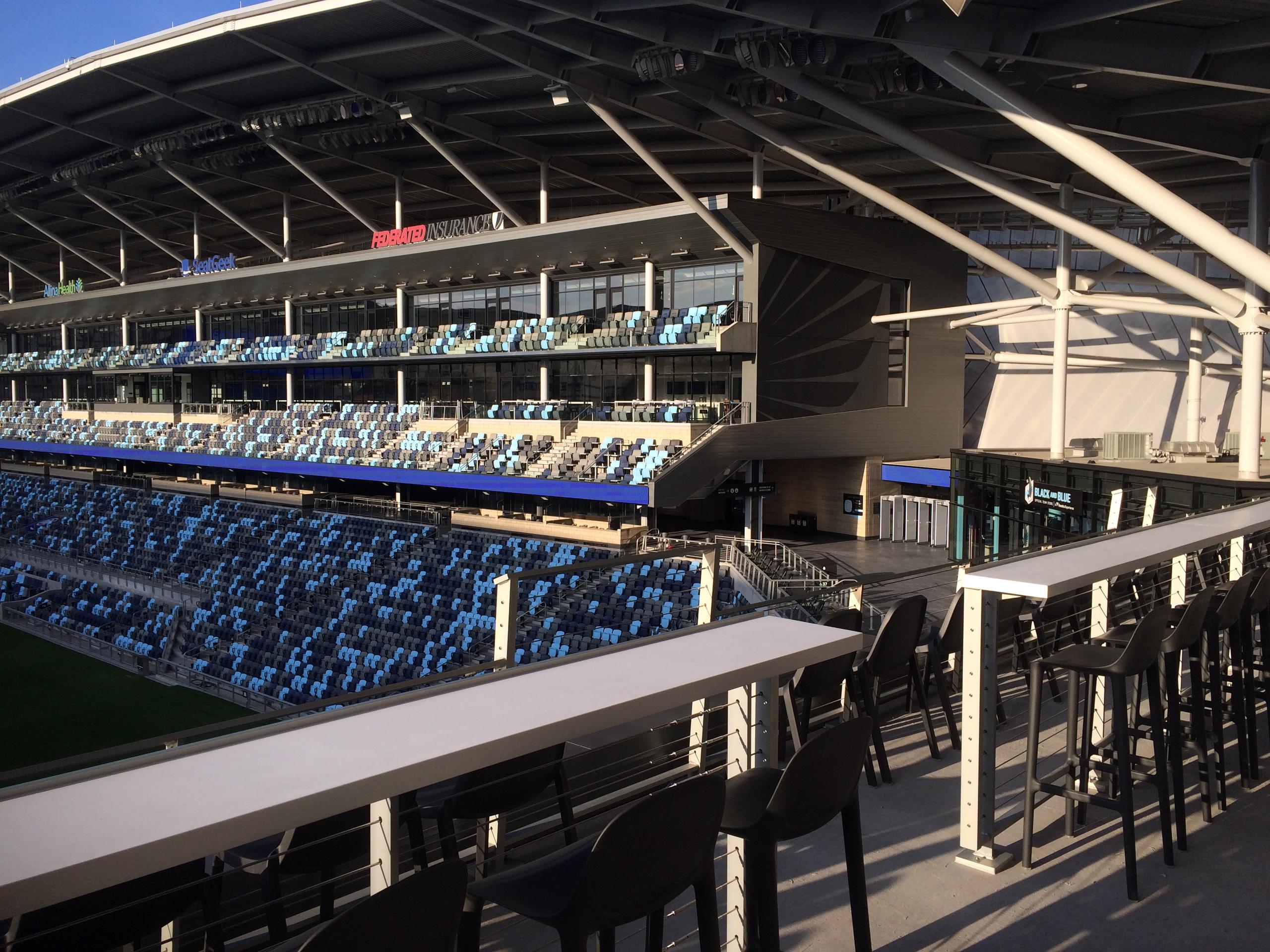 Allianz Field MN - Railings