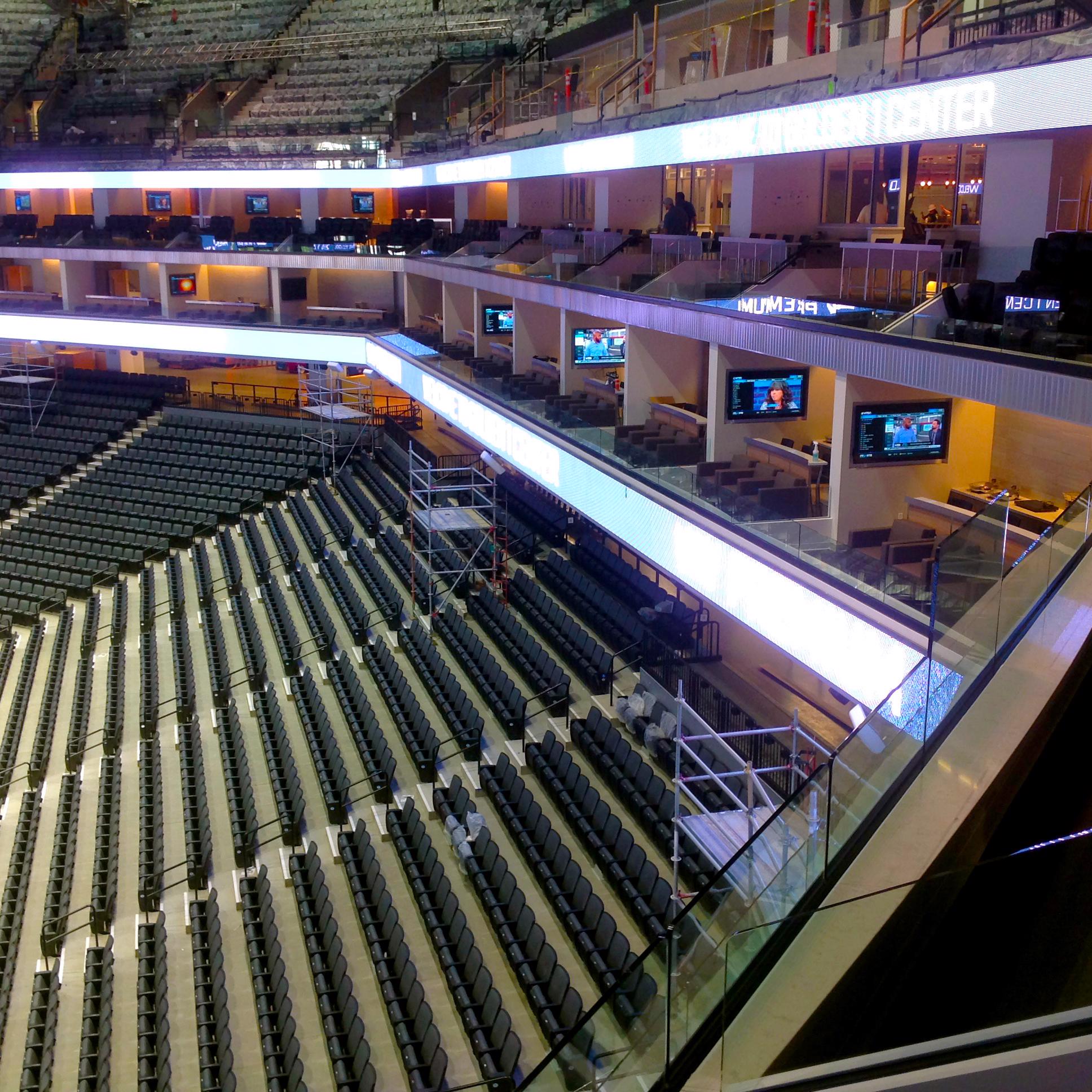 Golden 1 Center Railings