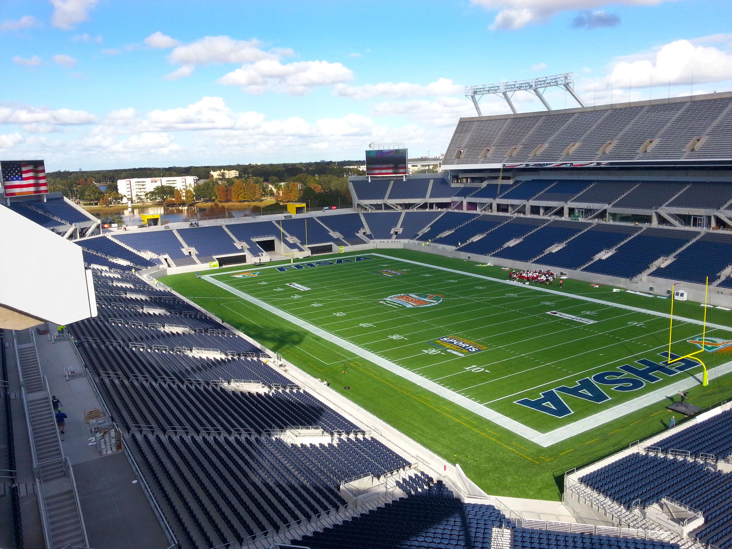 Citrus Bowl Stadium Guardrail Picket Rails