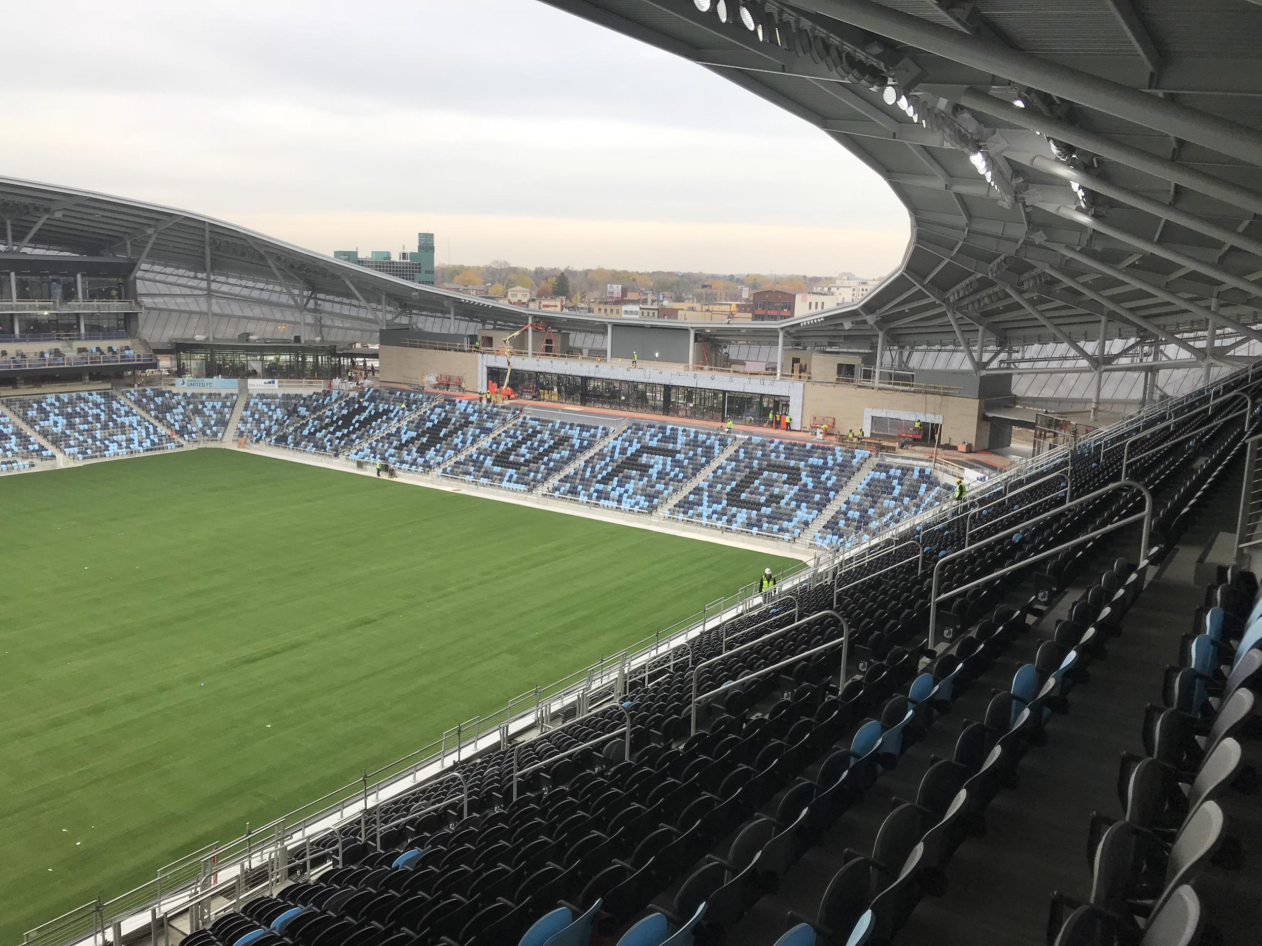 Allianz Field - Soccer Railings