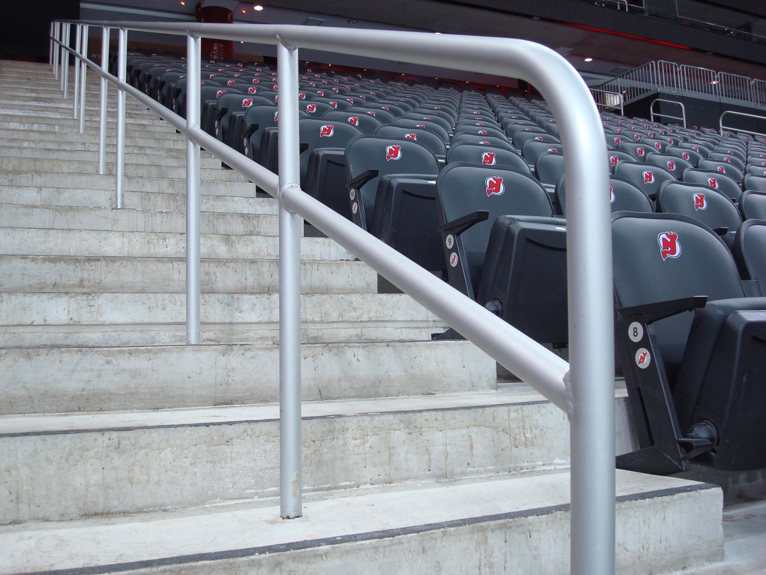 Prudential Center Devils Arena Aluminum Guardrail