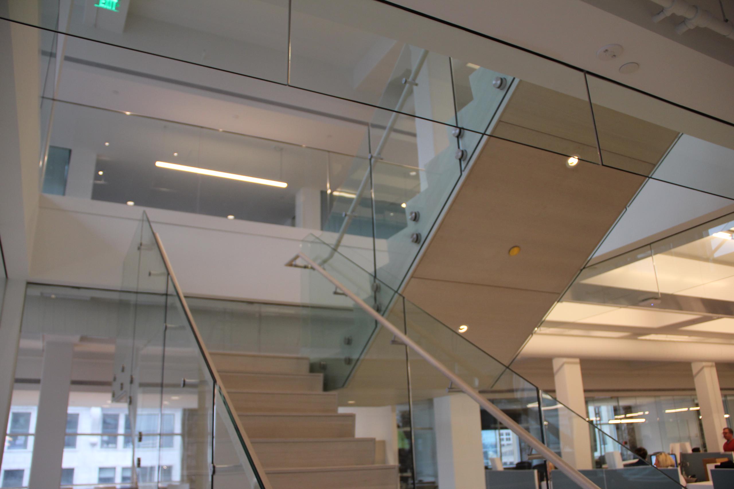 Point Supported Glass Railings