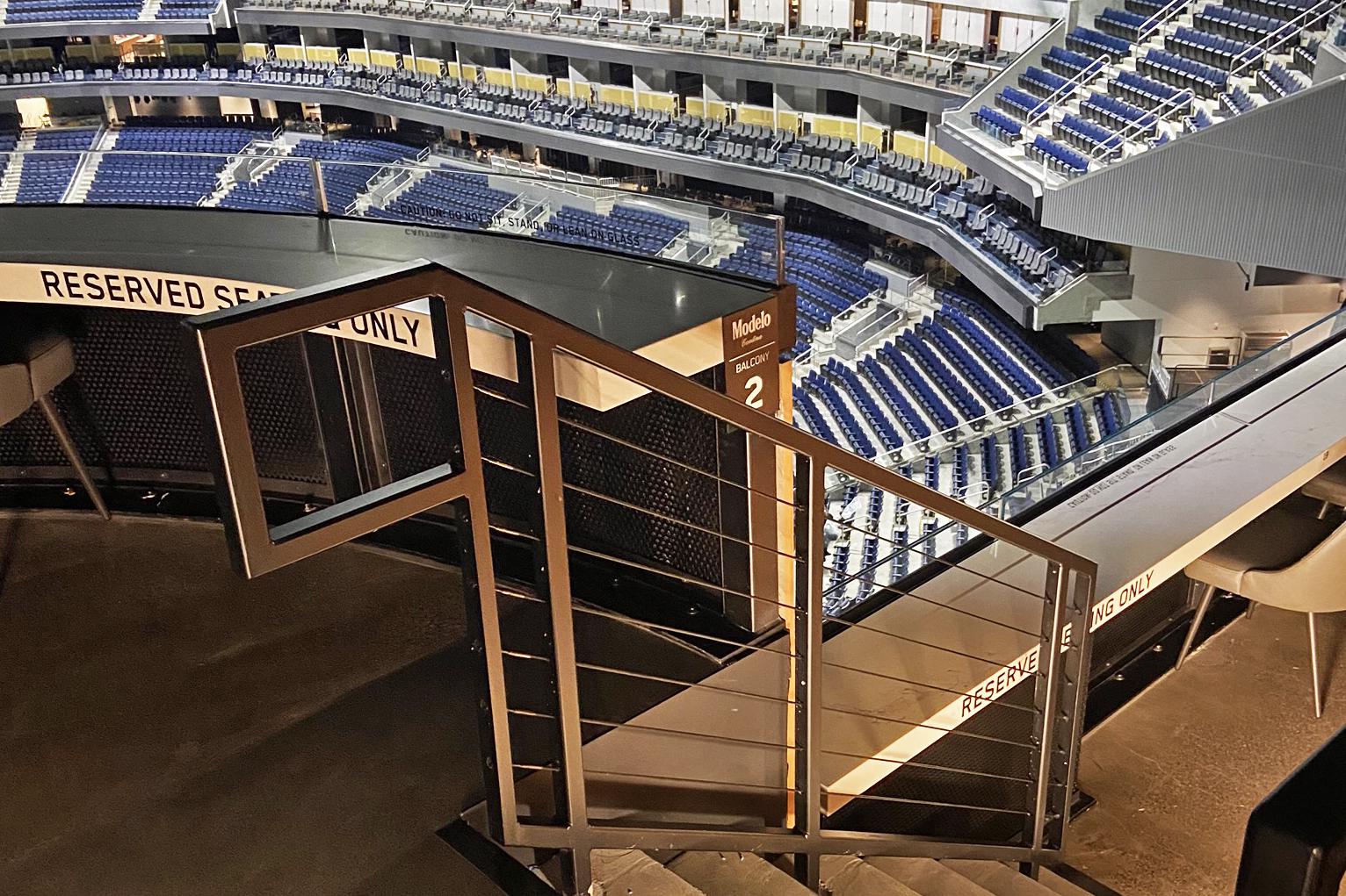 Chase Center - Railings