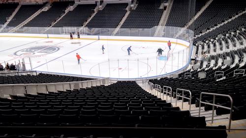 Roger's Place Edmonton Oilers Arena - Railings