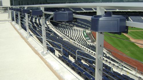 TD Ameritrade park Omaha NE - Mesh Railings