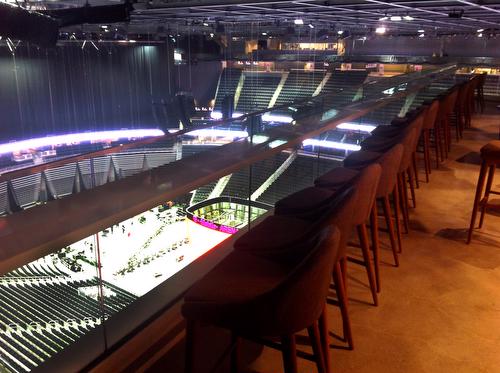 T-Mobile Arena Las Vegas Glass and Metal Railings Guardrails