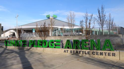 Climate Pledge Arena - Aluminum Glass Railings