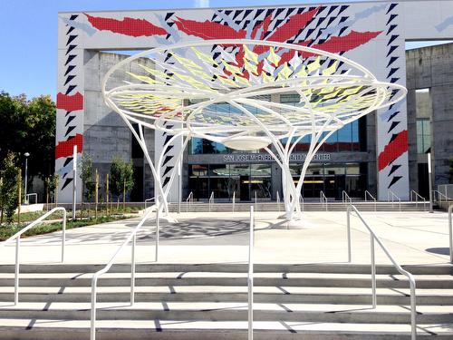 Convention Center Glass Railings Fencing Metal Panels