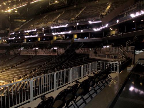 Barclays Center Guardrail Perf Wall Railings