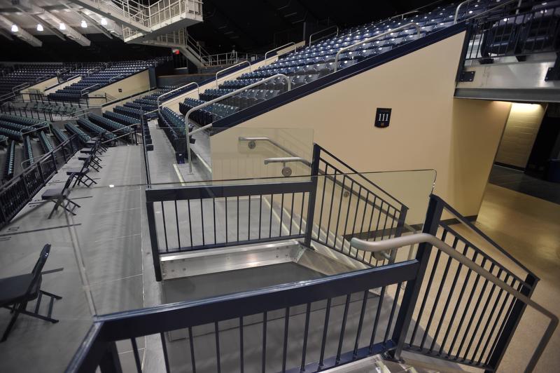 Purcell Pavilion Notre Dame Basketball Arena Seating Riser