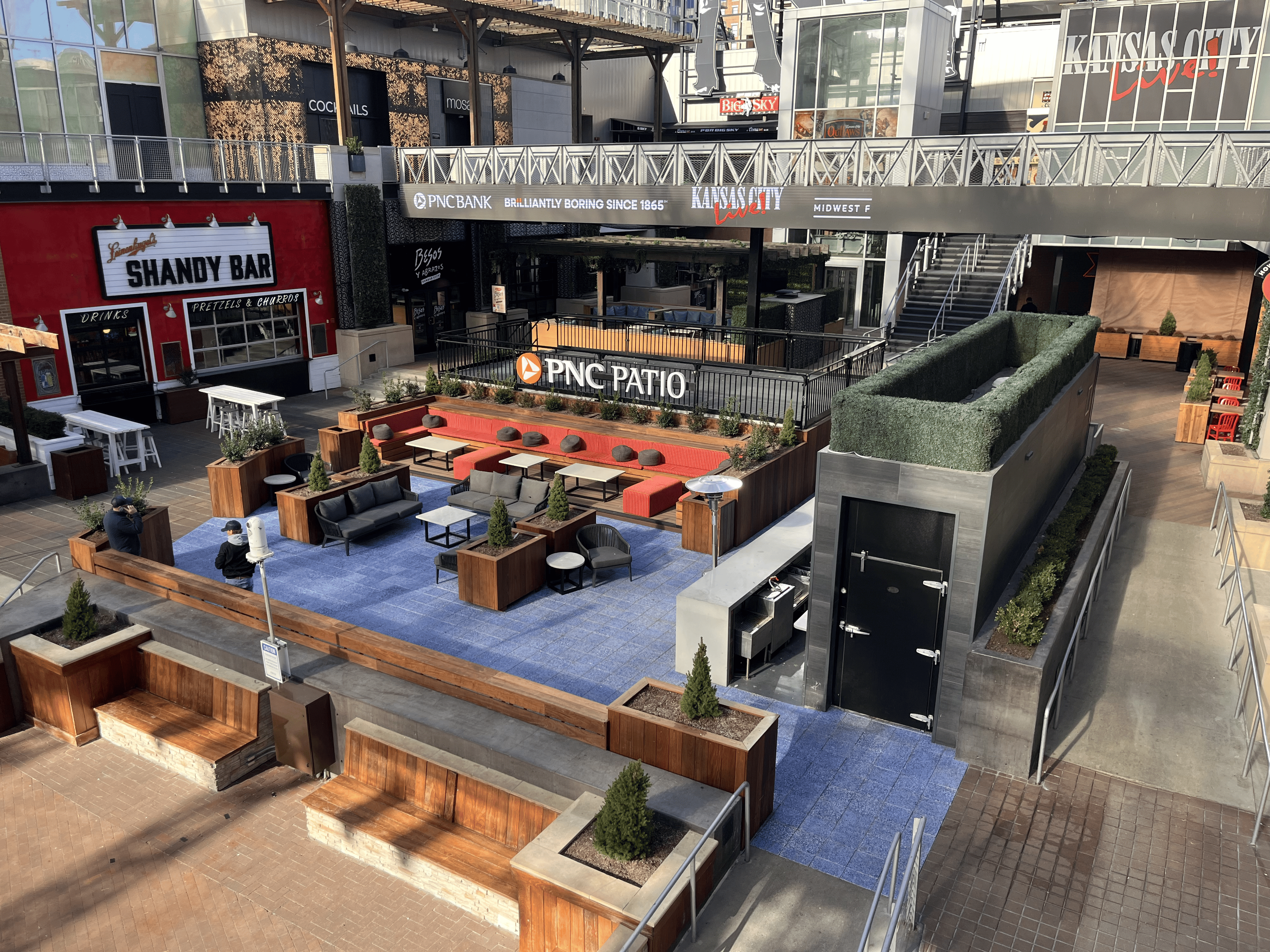 KC Power & Light District – PNC Patio