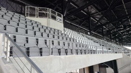 Lower.com Field Cable Railing Seating