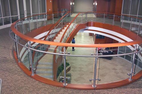 Lexington Medical Building Glass Stainless Railings