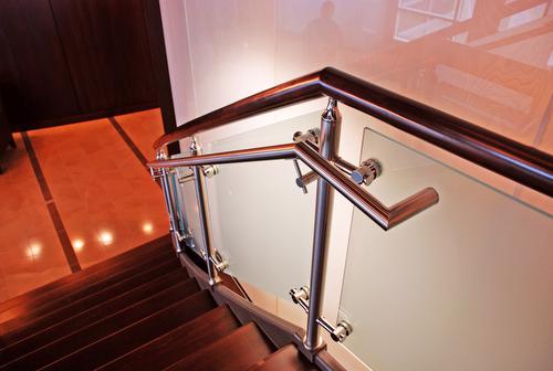 Frosted Glass Stainless Guardrail