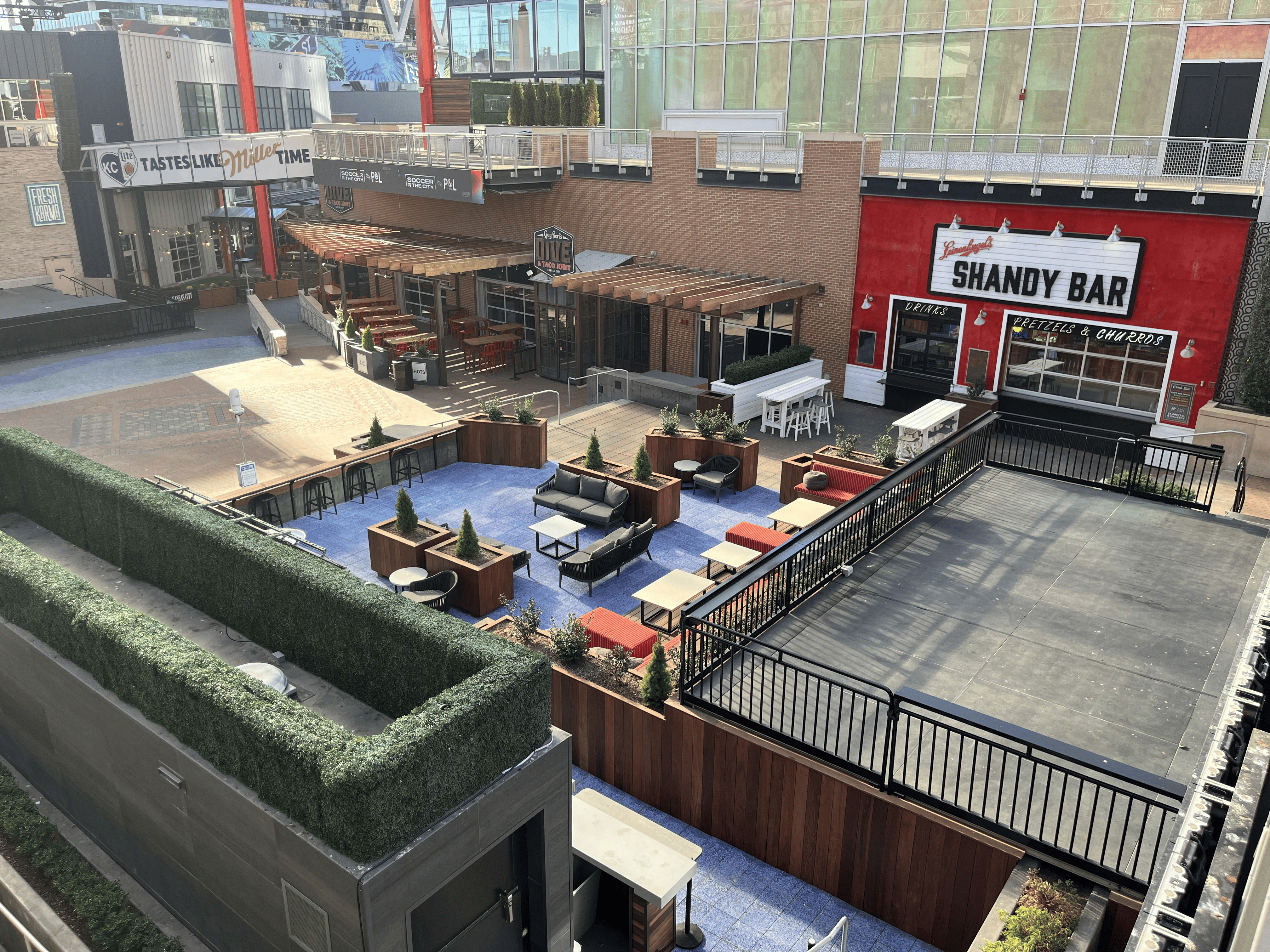 KC Power & Light District – PNC Patio