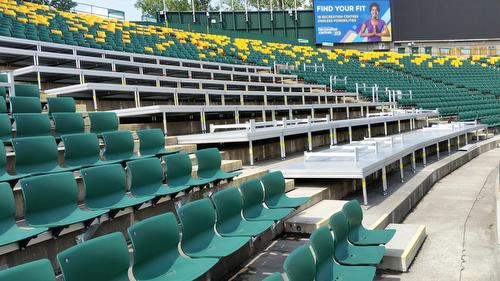 Edmonton Commonwealth Stadium Loge Infill Platform VIP Seating