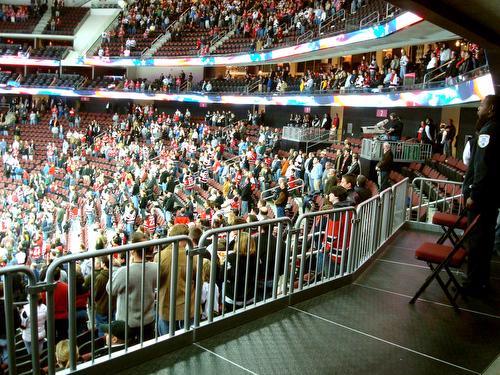 Prudential Center Devils Arena Aluminum Guardrail