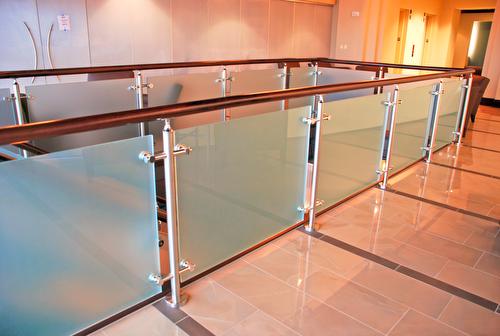 Frosted Glass Stainless Guardrail