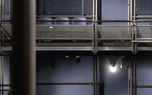 Looking Glass Theater Mesh Railings & Seating Riser