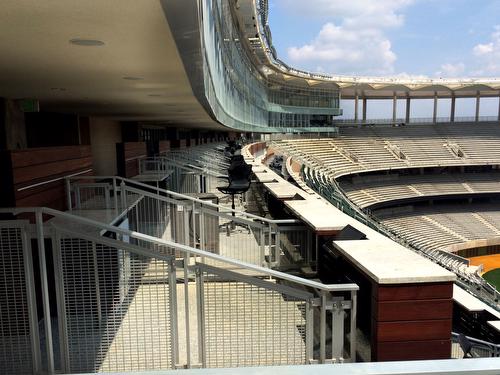 McLane Stadium Baylor Football Perforated Metal Aluminum Railings