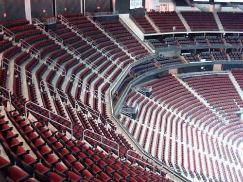 Prudential Center Devils Arena Aluminum Guardrail