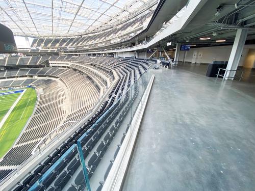 Sofi Stadium - Glass Railing Sightline