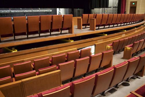 Northrop Auditorium University of MN Seating Wagons - Rolling Seating