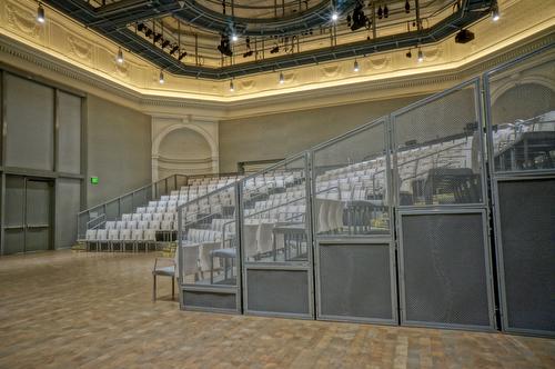 San Francisco Opera LED Aisle and Seating Riser - Gray