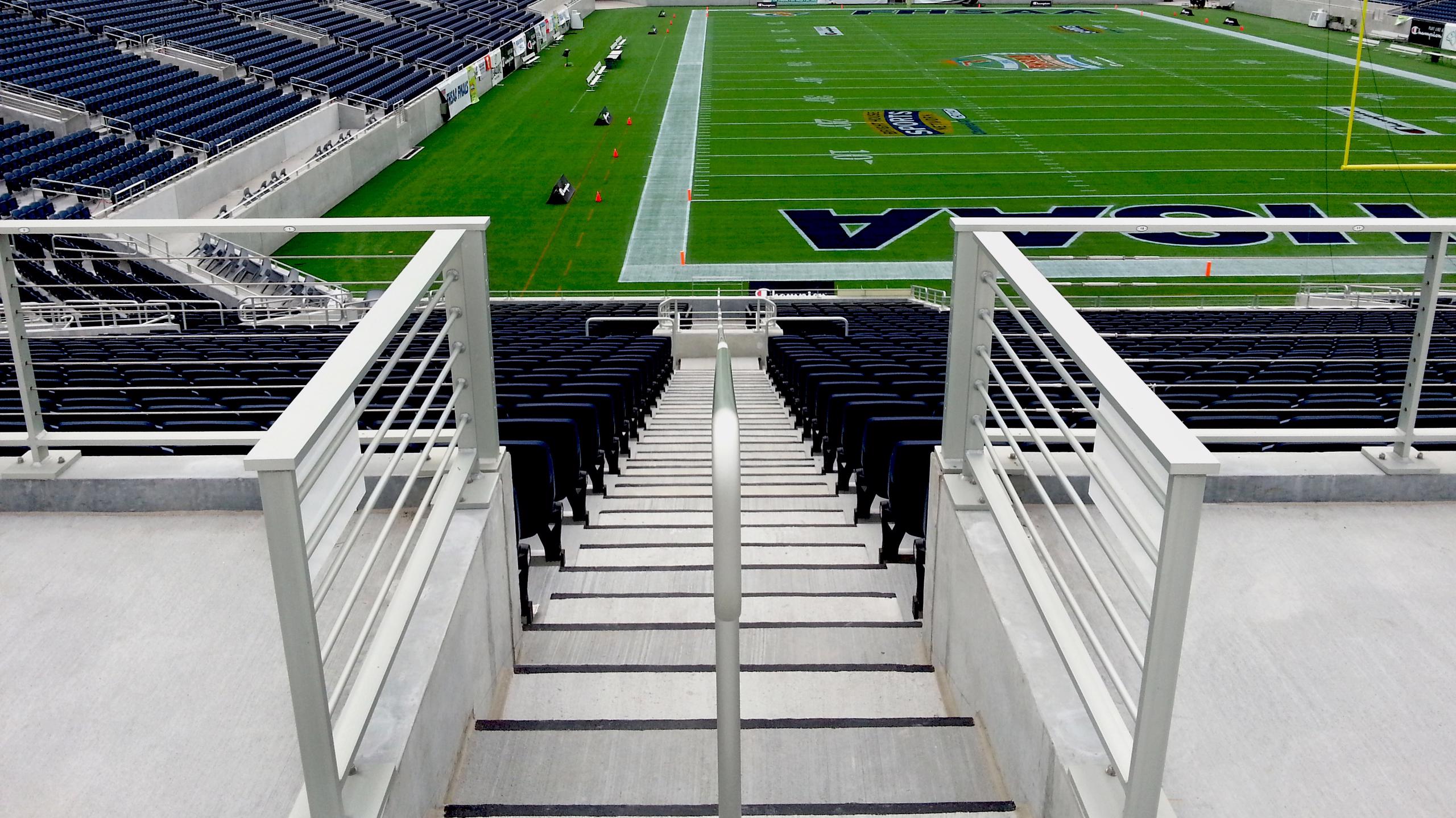 Citrus Bowl Stadium Guardrail Picket Rails