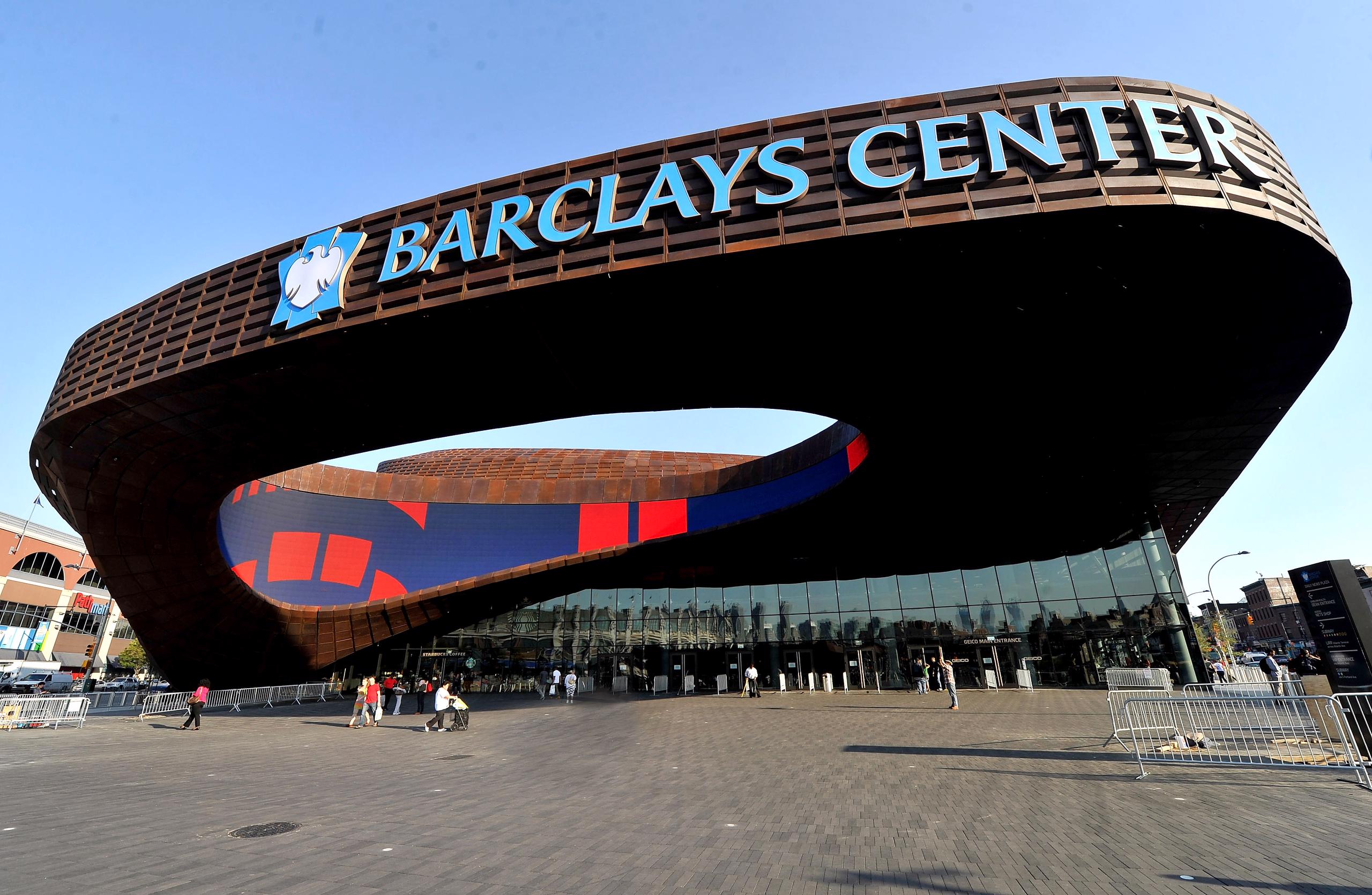 Barclays Center Guardrail Perf Wall Railings