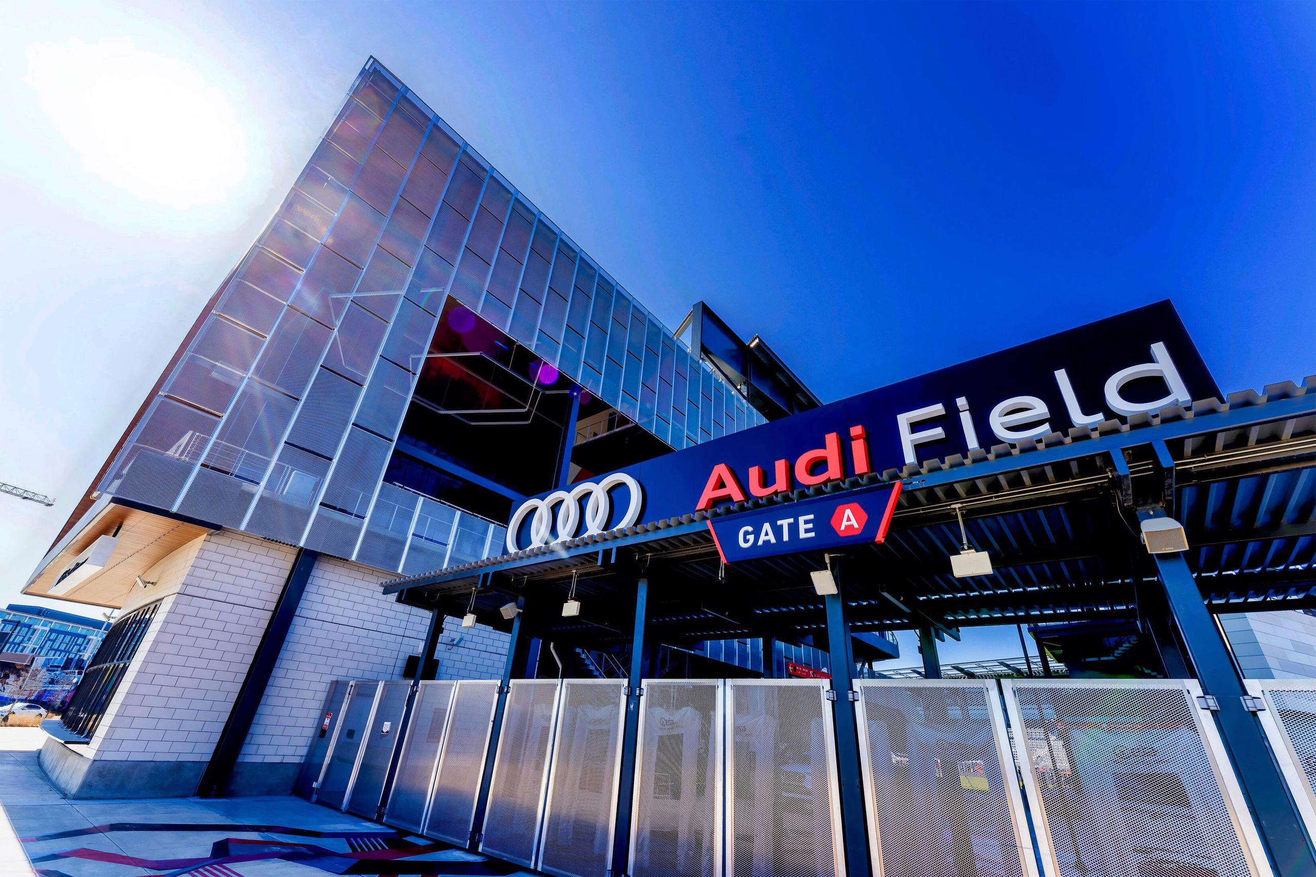 Audi Field Perforated Metal Facade & Fencing