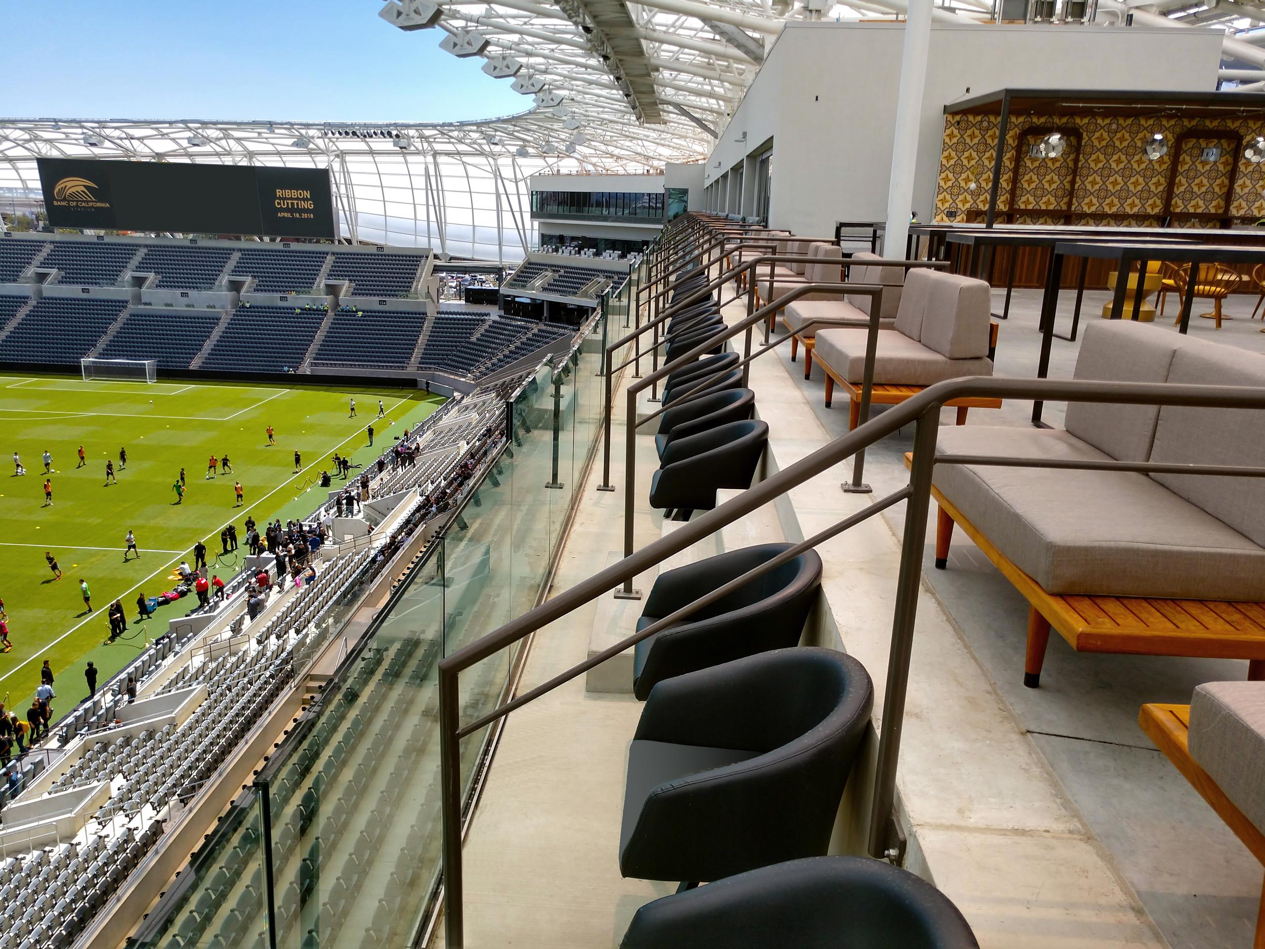 Banc of California Stadium Ornamental Railings