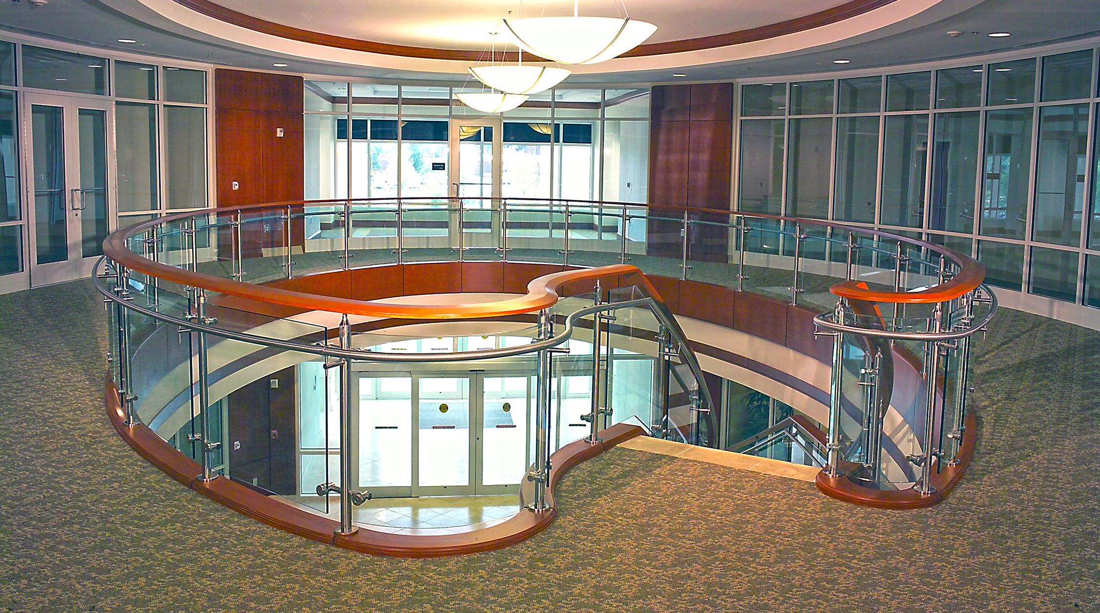 Lexington Medical Building Glass Stainless Railings