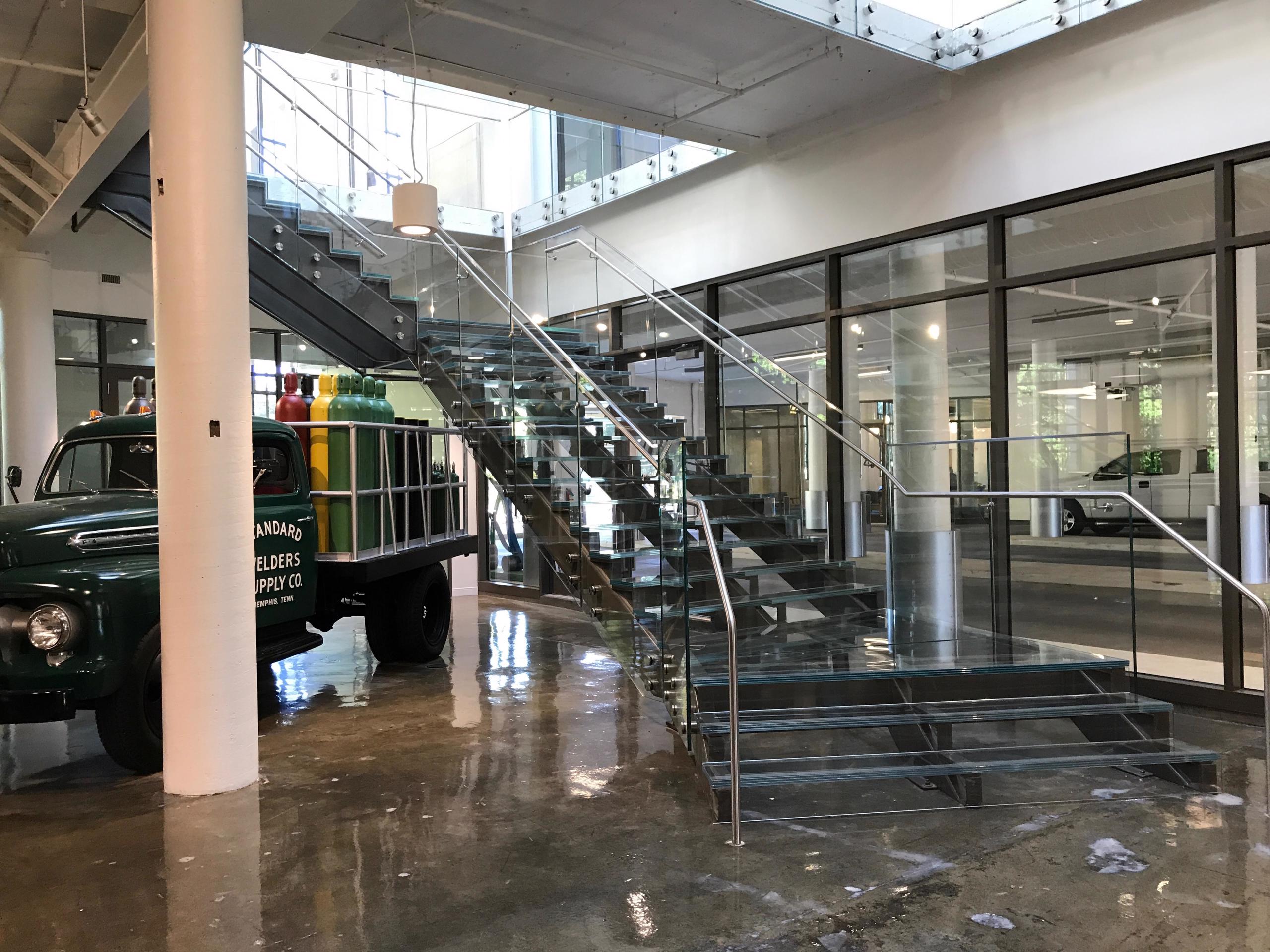 Glass Stair Treads and Railings - NexAir