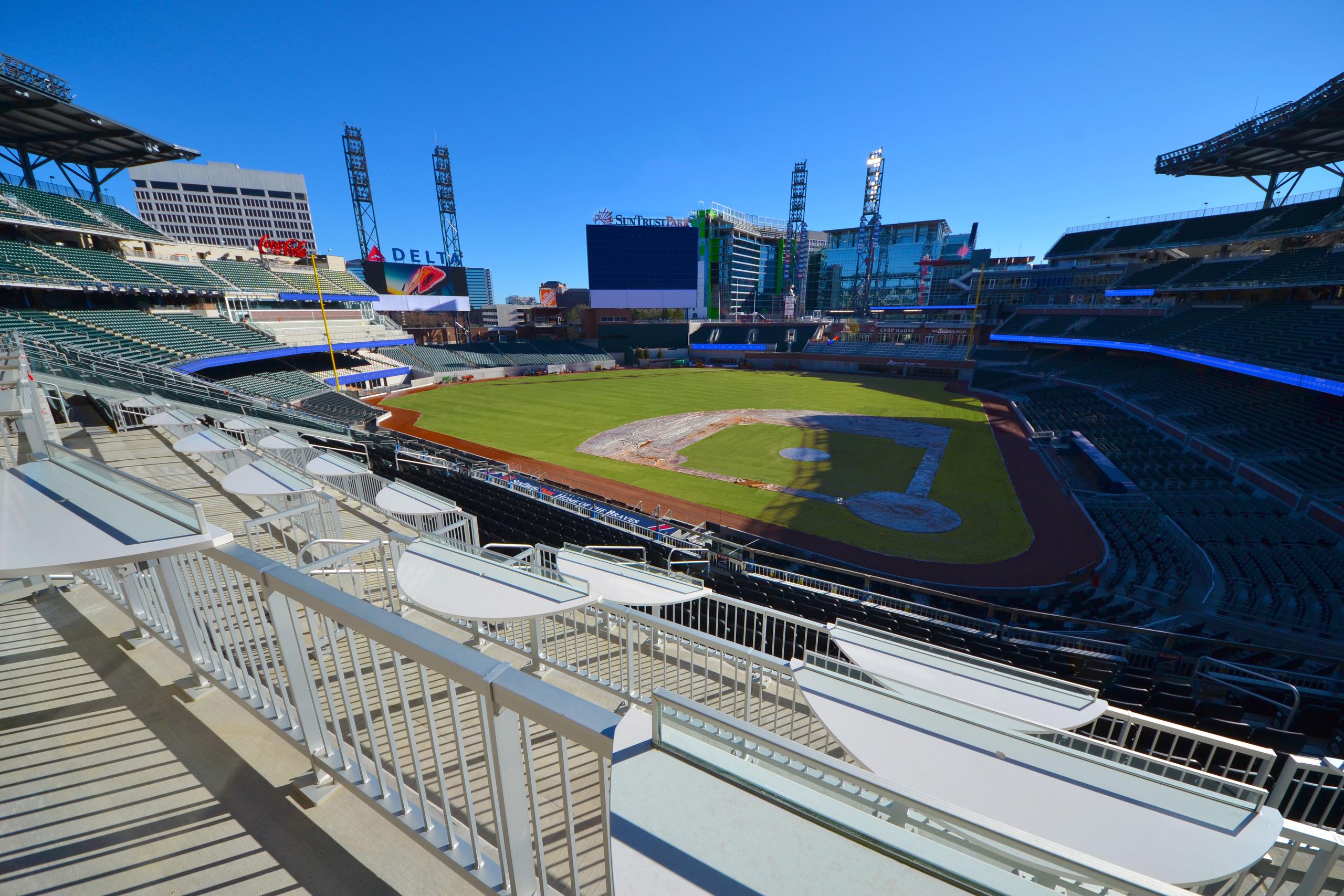 Sun Trust Park - Atlanta Braves Stadium Railings