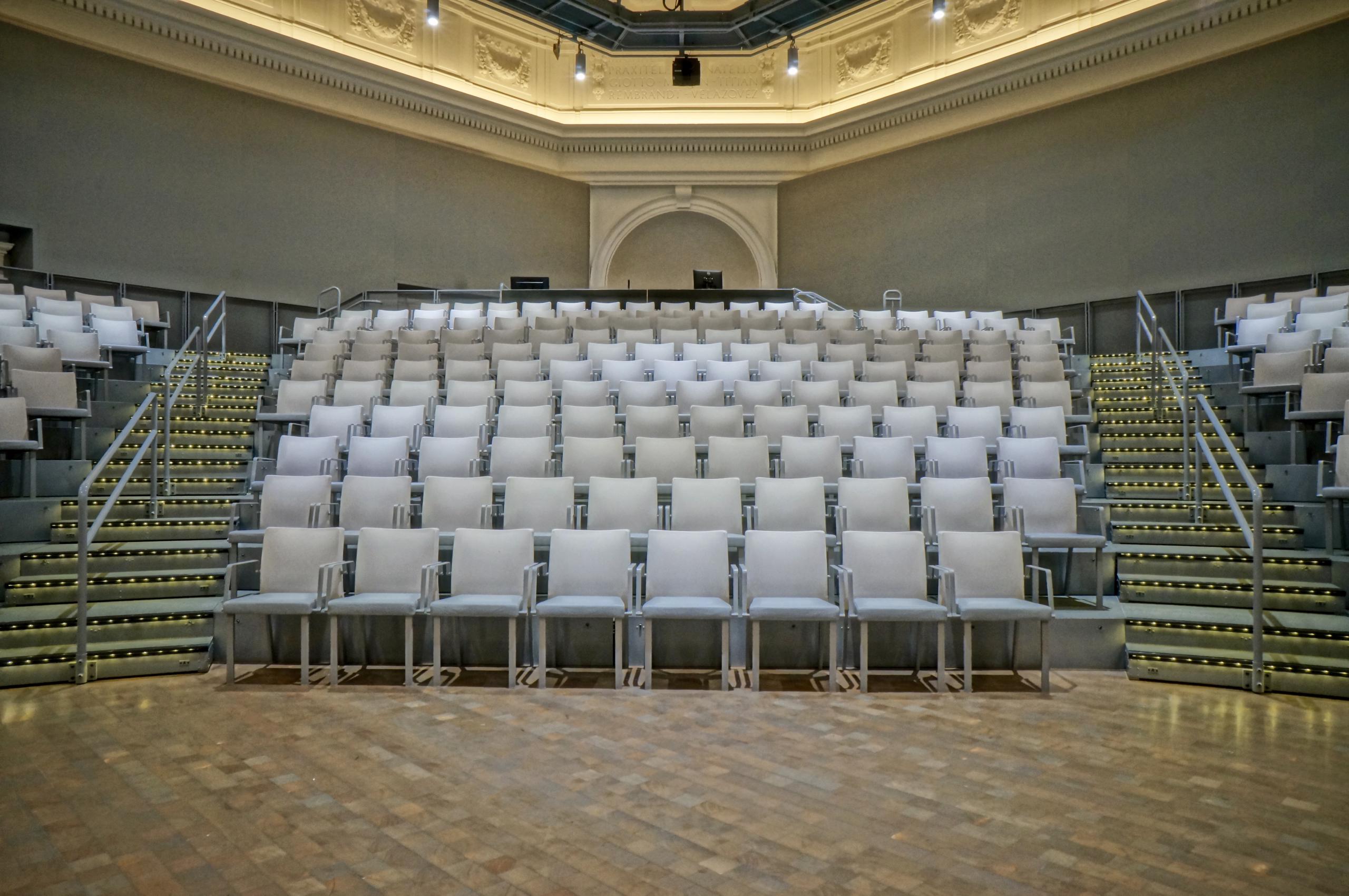 San Francisco Opera LED Aisle and Seating Riser - Gray