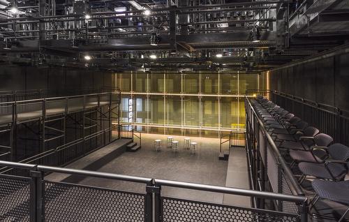The Theatre School At DePaul University's theater set up