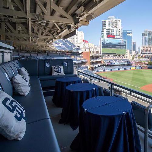 San Diego Padres VIP Seating Infill