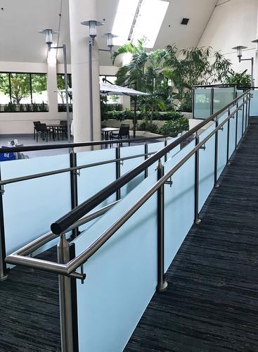 Double Tree Glass Railings