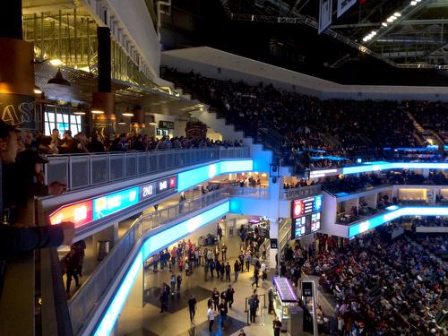 Golden 1 Center Railings